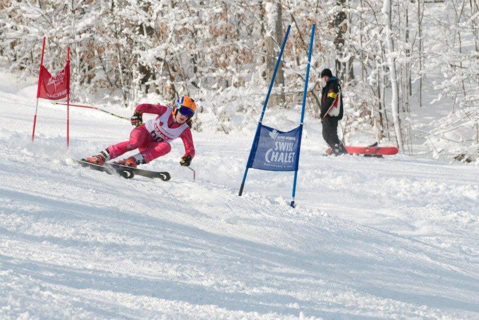 Gillian Ski Racing t Devil's Elbow, ON, Canada | Photo Courtesy of Gillian Hague