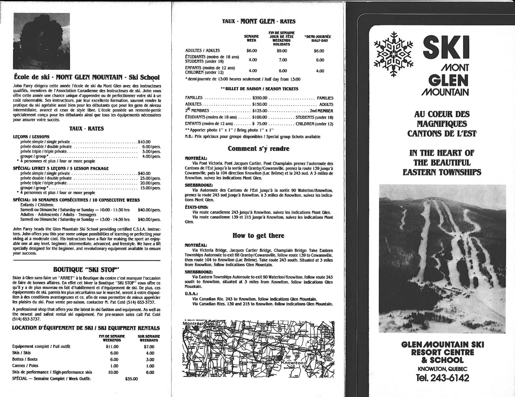 1980 Glen brochure